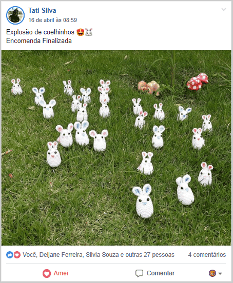 amigurumi coelhinho